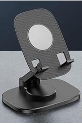 Masa Üstü 360 Derece Dönebilen Katlanabilir Telefon Tutucu Tutucu