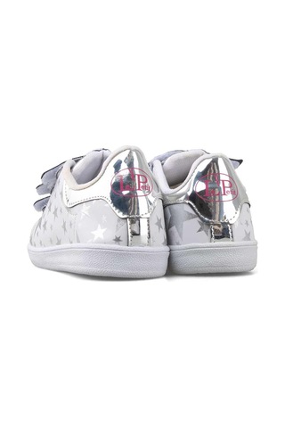 Le Petit 610 Patik Cırtlı Numara 29 Çocuk Sneaker Ayakkabı Beyaz - Gümüş