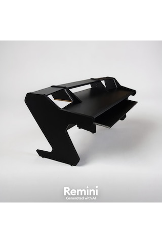 Monodesk Maestro Edition Stüdyo Masası Mat Siyah 220 Cm.