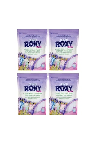 Dalan Roxy Bio Clean Matik Sabun Tozu 800 Gr Lavanta Bahçesi 4'lü Set 104 Yıkama