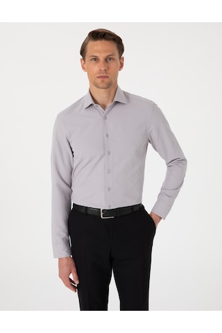 Pierre Cardin Erkek Gri Gömlek Desenli 50307108-vr024 Gri