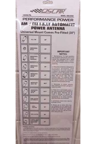 OTOMATİK ANTEN 12 APARATLI OTOMATİK 12V