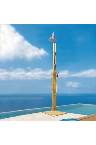 Dış Ortam Havuz Bahçe Duş Sistemi El Duşlu