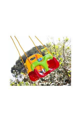 Emniyet Kemerli Çocuk Salıncağı Kırmızı