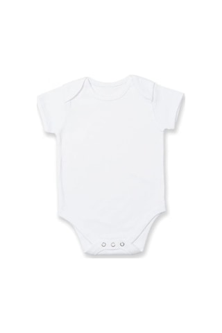 Sema Baby Prematüre Yarım Kol Penye Çıtçıtlı Badi - Beyaz