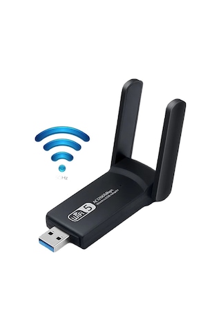 Grc Accessory AC1300  Mbps Dual Band USB 3.0 Kablosuz WI-FI Alıcı Adaptör