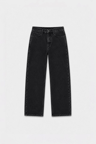 Antioch Tapered Fit Erkek Jean Siyah