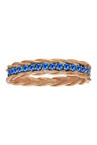 Sirius London Blue Topaz Taşlı Niks Yüzük 0842R0025