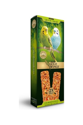 Gold Wings Premium Muhabbet 2'li Kraker Kutu Meyveli 6'lı