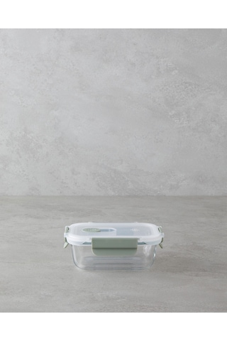 English Home Mila Borosilikat Saklama Kabı 370 Ml Yeşil