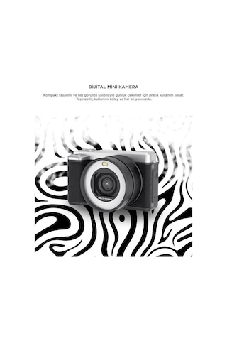 Torima CMR45 Dijital Mini Fotoğraf Video Kamera Siyah