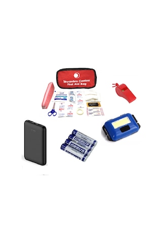 Bilgehan 15 Parça Acil Durum İlkyardım Çantası