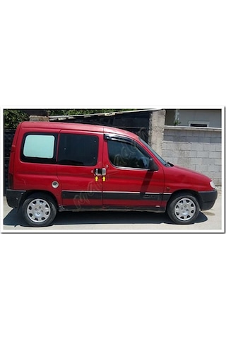 Citroen Berlingo Krom Kapı Kolu 1996-2008 4 Kapı Paslanmaz Çelik