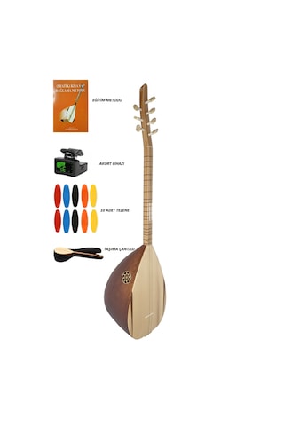 Piarro Maun Ağacı Mat Kısa Sap  Bağlama Seti