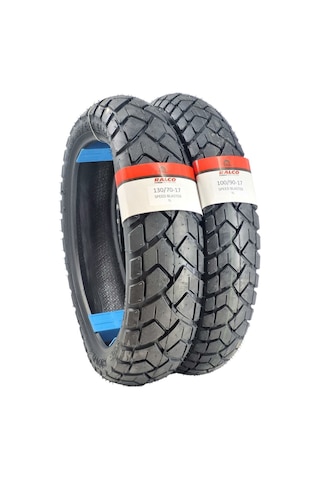 Ralco Tyres 130/70-17 Ve 100/90-17 Takım Tl Tubeless - Dubleks Motosiklet Lastiği Speedblastera11