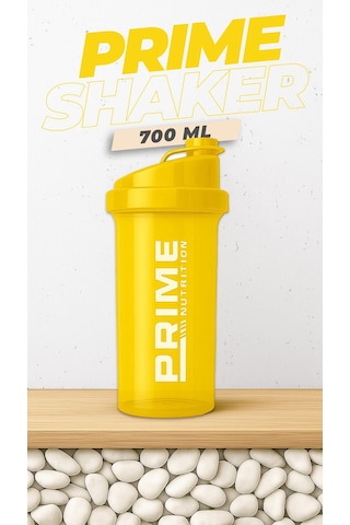 Prime Nutrition Shaker 700 Ml. Sarı Şeffaf