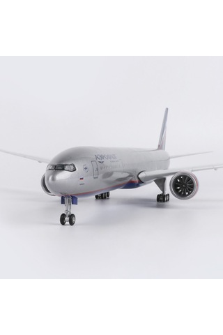 Aeroflot Boeing 777 Yolcu Uçağı Model Uçak 1/157 Ölçek 47cm