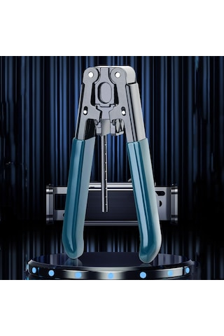 Sones Fiber Optik Soyucu Metal Kablo Soyucu Soğuk Ekleme Aleti Pense Yuvarlak Çekirdekli