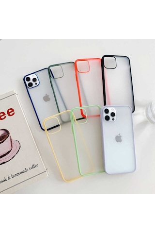 Apple Uyumlu iPhone 12 Pro Max Kılıf Zore Mess Kapak-Siyah