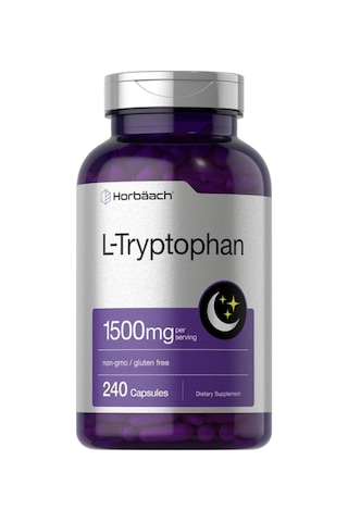 Horbäach L Tryptophan 1500mg 240 Capsul. Usa Menşei. 4047