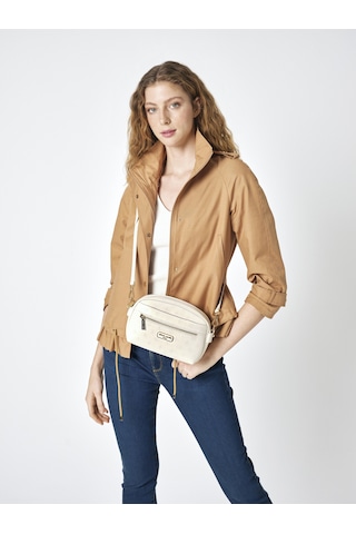 Pierre Cardin Çapraz Çanta 05pc25y900-p Vanilya Vanilya Krem