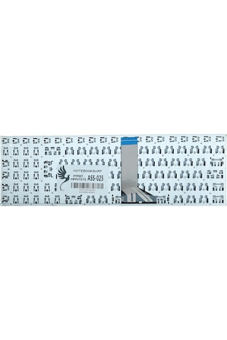 Asus Uyumlu K555L, X551C, K555U, X501A Klavye (Siyah)