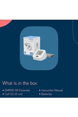 Omron M2 Essential Basic HEM-7188-E Koldan Ölçer Hafızalı Tansiyon Aleti