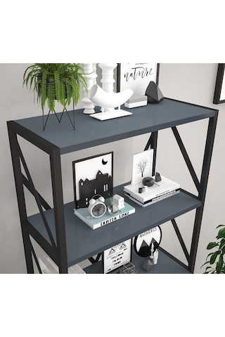 Wınd Kitaplık Antrasit