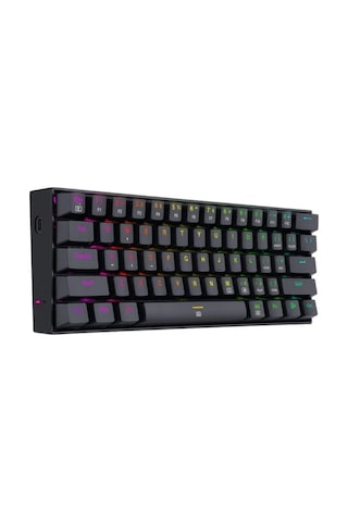 Redragon K630 RGB Dragonborn %60 Blue Switch Kablolu Mekanik Klavye