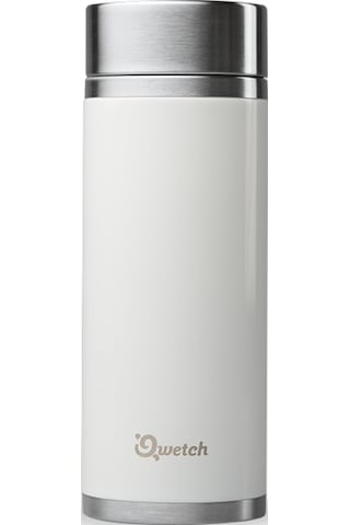 Qwetch Qt5030 Isı Yalıtımlı 400 ML Termos - Ipeksi Beyaz