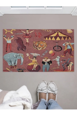 Joyarty Antre Paspası Girişte Kapı "sirk Hayvanları" 371921223 Kahverengi