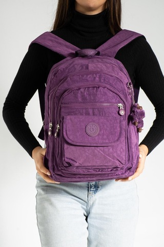 Orta Boy Sırt Çantası Ultra Hafif Çok Cepli Mor Model:571-3j - Mor