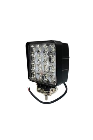 16 Led Kare 9-48 Volt 48 Watt Ip67 Çalışma Lambası