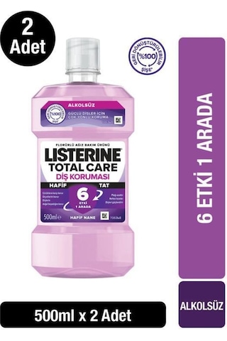 Listerine Total Care Zero 500 ML x2