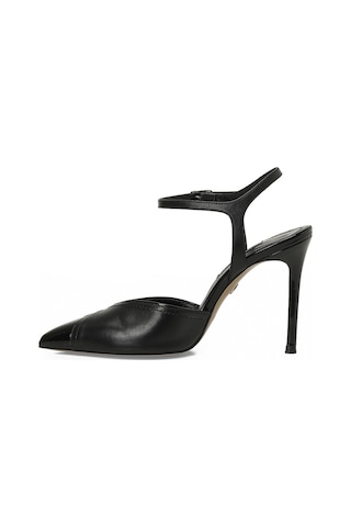 Nine West Mernat 6fx Siyah Kadın Topuklu Ayakkabı 000000000102122730 Siyah