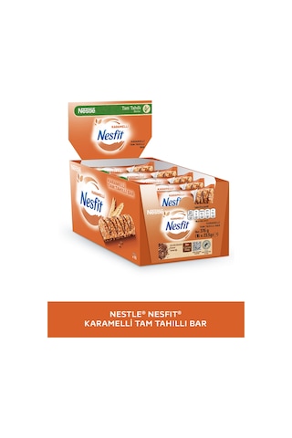 Nestlé Nesfit Karamelli Tam Tahıllı Bar 32 x 23.5 G