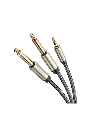 Flybuy 40791 3.5 Mm Trs Erkek 2 X 6.35mm Jack Ses Kablosu 1.5 Metre