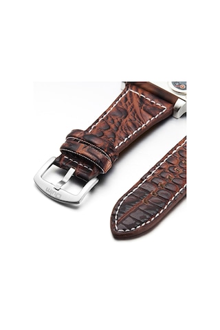 Leezsing Oulm Erkek Kuvars Pu Deri Bantlı Bilek Saati Kişiselleştirilmiş Büyük Boy Kasa Termometre Pusula Çift Kuvars Hareketleri Saatler