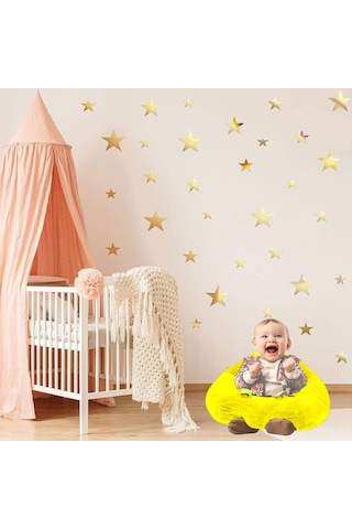 Bebek Yatmaz Destek Oturma Minderi - Sarı