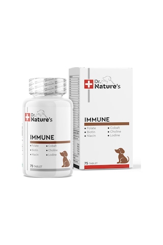 Dr. Nature's Immune Multivitamin Köpek Besin Takviyesi 75 Tablet