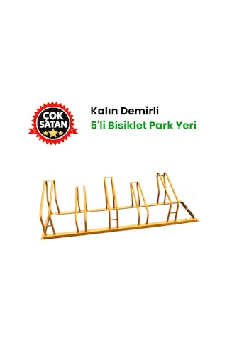 Bisiklet Park Yeri Beşli , Kalın Profil Park Demiri