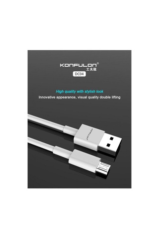 Dc04 Süper Hızlı Micro Usb Kablo 1m 2a Standart