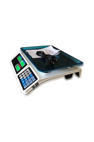 Elektronik Terazi Hassas Çift Ekranlı Şarjlı Kullanıma 40 KG - 2 G