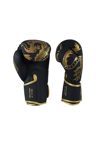 Dragondo 30131-p Gold Fury Boks Eldiveni Muay Thai Kick Boks Eldiveni Siyah