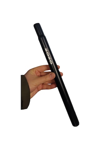 Zozo Bisiklet Sele Borusu Demir Ra-208 25.4x350mm Siyah Bisiklet Sele Borusu Mat Siyah Koltuk Borusu Mat Siyah