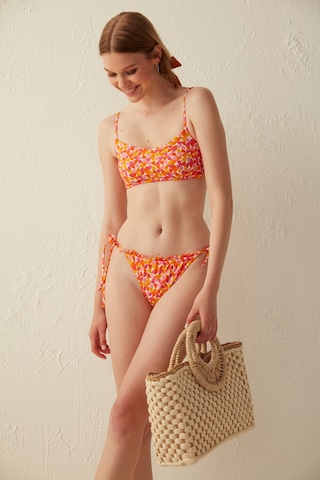 Penti Çok Renkli Retro Süper Fırfır Detaylı Bikini Altı