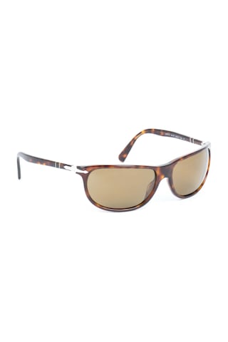 Persol Ps3222s 24/57 Kahverengi Polarize Mask Güneş Gözlüğü