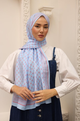Silk Home Olinda Şal - 49005 - 08 Mavi Mercan - Mavi 05