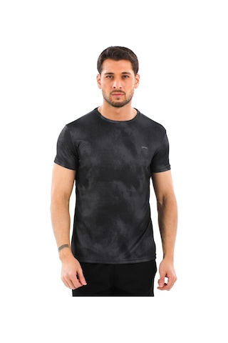 Slazenger Radzım Erkek Kısa Kollu T-Shirt Siyah St12Te223-500