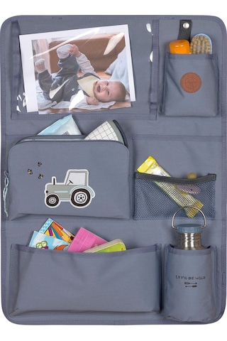 Lassig Happy Prints Organizer Tractor Mavi